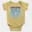 Sodhikkaraangada Short Sleeve Baby Onesie in Butter Color